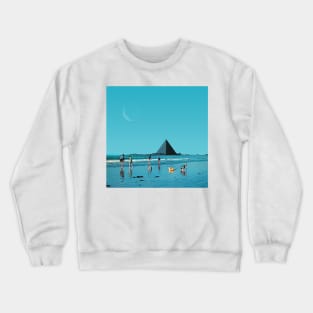 Fulfilling Our Dreams - Surreal/Collage Art Crewneck Sweatshirt